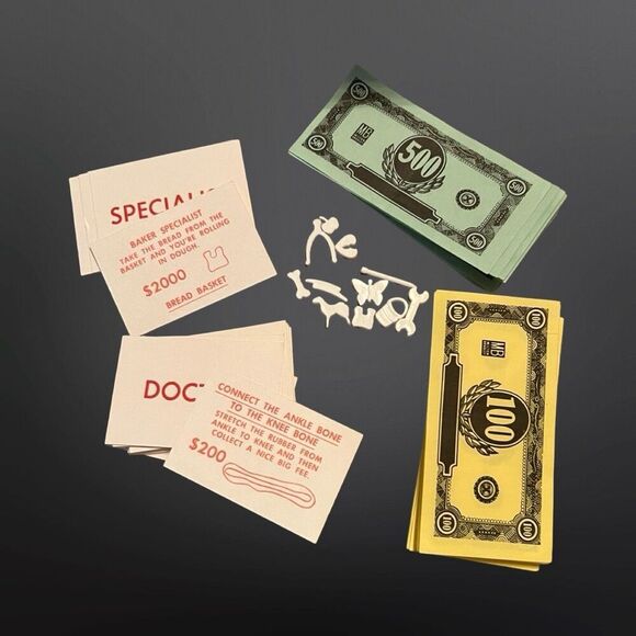 Vintage 1965 Milton Bradley #4545 Operation Game - Picture 5 of 13